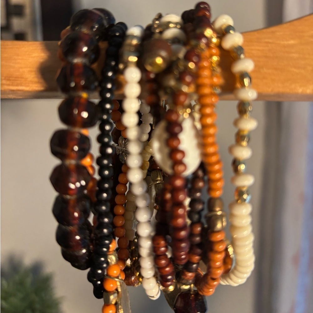 Boho Bracelet Stack of 10 NWT